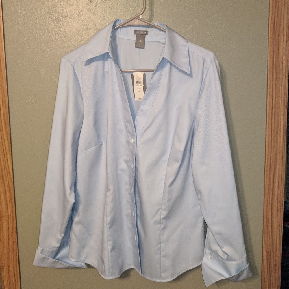 Ann Taylor button up